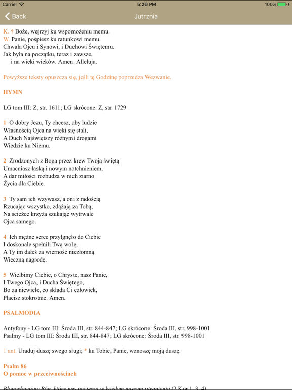 Pismo Święte (old) iPad screenshot 4 - Reference app