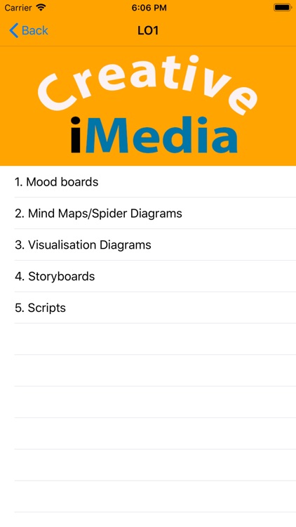 iMedia Revision App