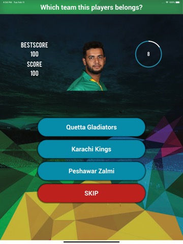 Cricket Player Team - PSL Quizのおすすめ画像3