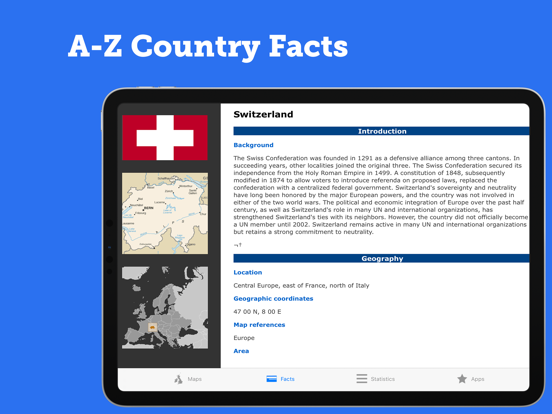 Atlas 2023 Pro: Maps & Facts iPad app afbeelding 5