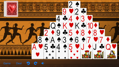5 Solitaire card games Screenshot
