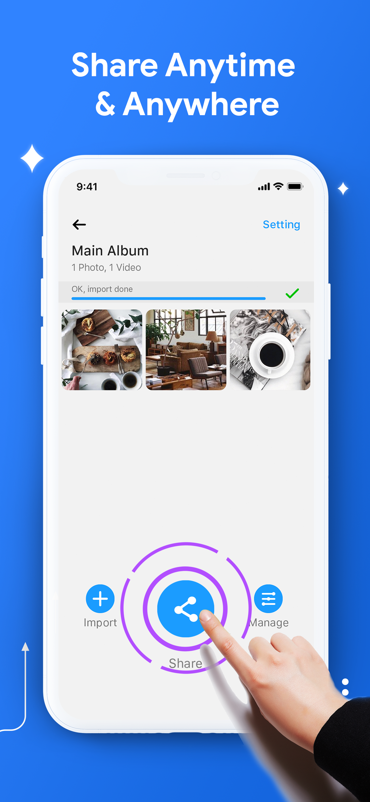 Photo Widget for Photo Vault