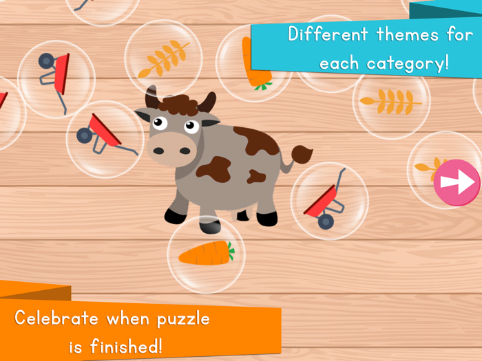 Puzzle Games for Kids Animals