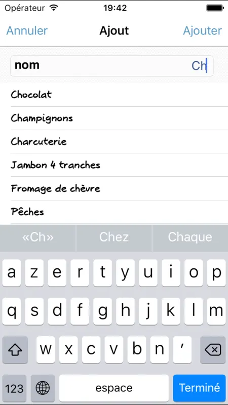 Liste de courses Courzeo screenshot 4 of 5