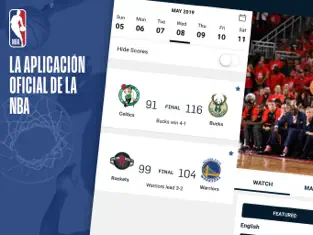 Screenshot 1 NBA App: básquetbol en vivo iphone