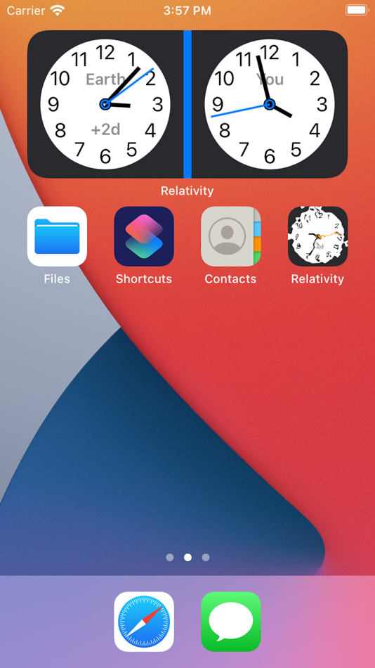 #2. Relativity Widget (iOS) 由: Eliott Morgensztern