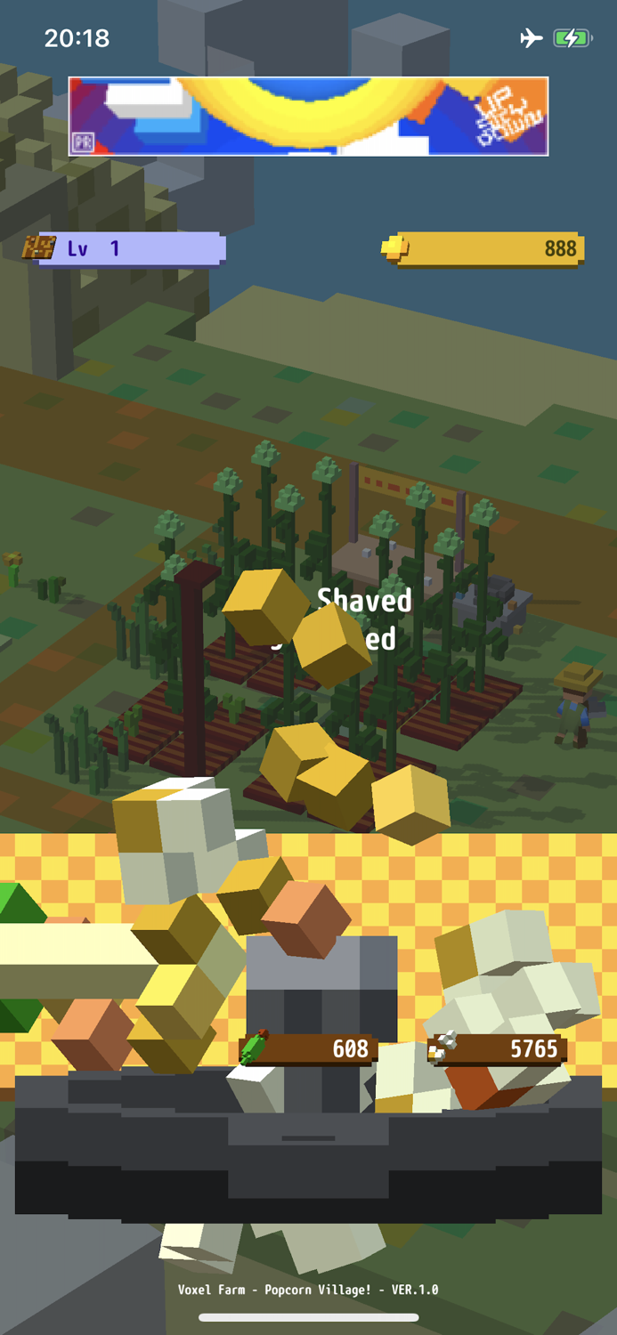 Voxel Farm - Popcorn Village -