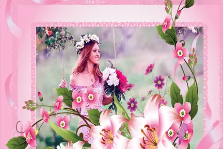 Flower Photo Frame & Editor