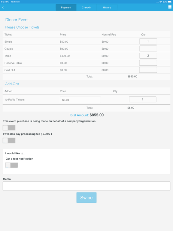 Screenshot #6 pour DonorView.Payments