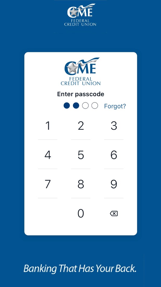 #2. CME FCU Mobile (iOS) Av: CME Federal Credit Union