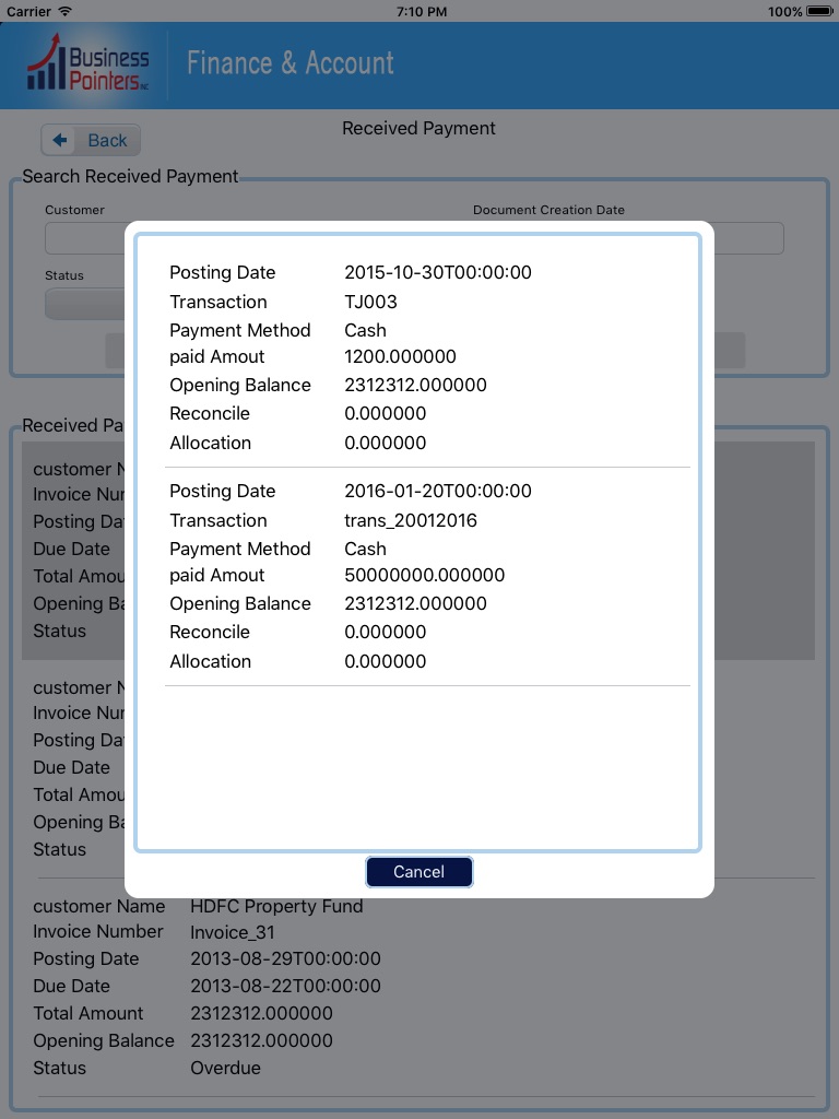 BP-Finance screenshot 4