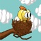 In the game, we need to click to help the birds get the gold coins on the way and avoid traps and traps to successfully reach the bird's nest to pass the level, now let us challenge it together