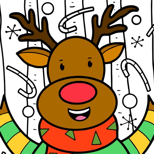 Coloring Christmas Book icon