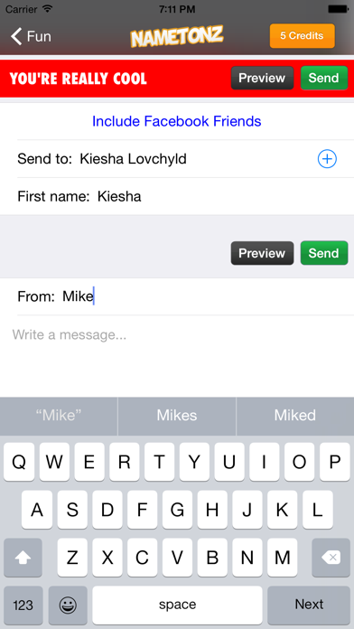 How to cancel & delete NameTonz from iphone & ipad 3
