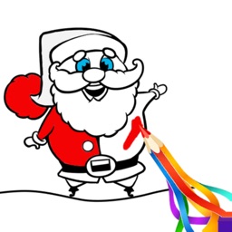 Christmas Santa Coloring Book