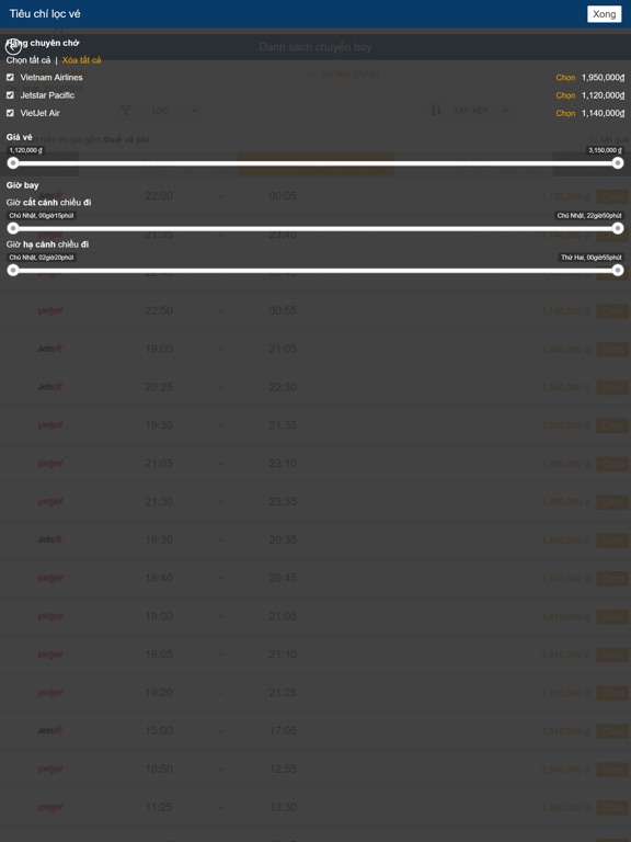 Screenshot #6 pour Ve may bay