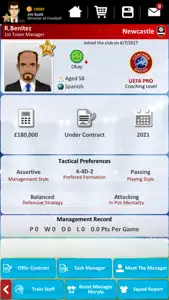 Club Soccer Director 2019 screenshot #5 for iPhone