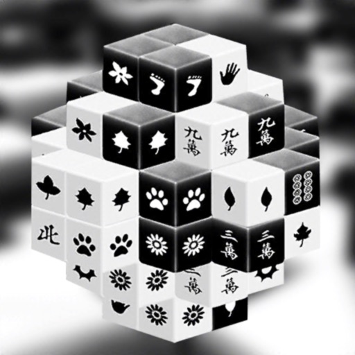 Black & White Mahjong 3D iOS App