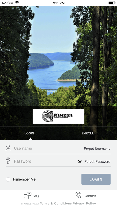 Kinzua Credit Screenshot