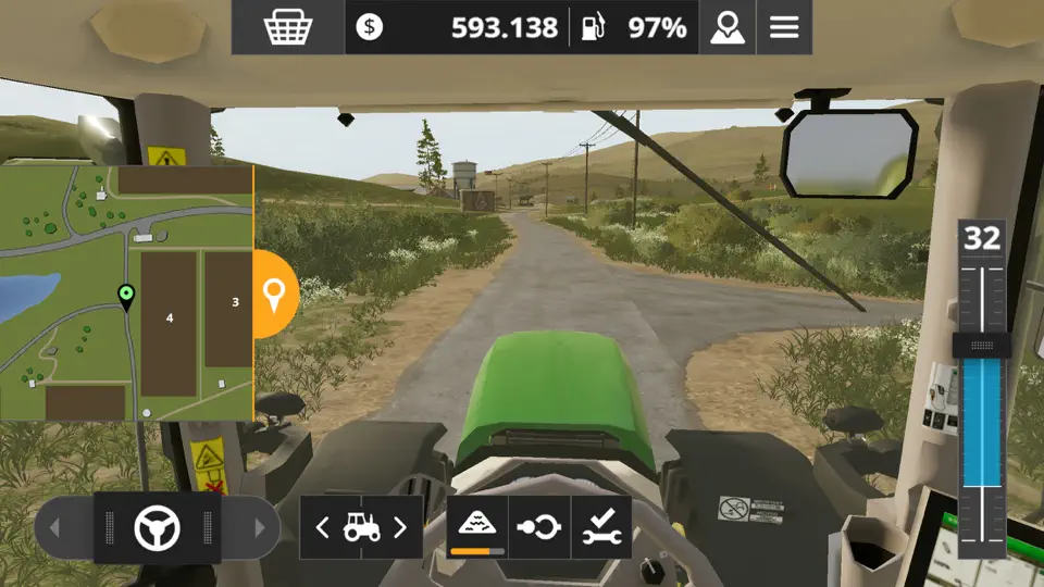 Screenshot von Farming Simulator 20 auf dem iPhone 4