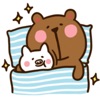 Bear Love Pig Stickers icon