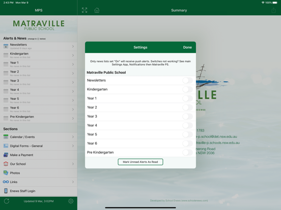 Screenshot #5 pour Matraville Public School.