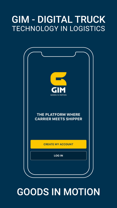 GIM – Digital Truck Screenshot