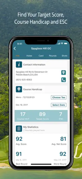 Game screenshot MyScorecard: Everything Golf apk