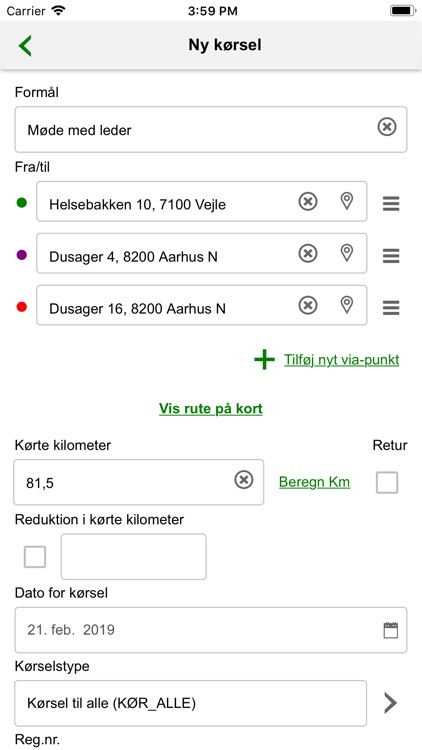 Min Kørsel screenshot-4