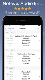 sermon notes - hear learn live iphone screenshot 3