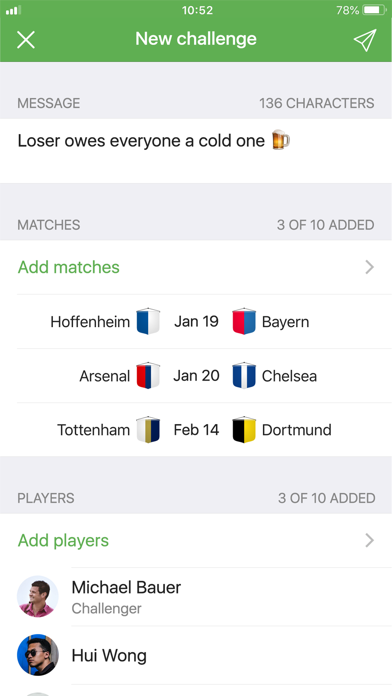 Kickoff - Football prediction screenshot 2
