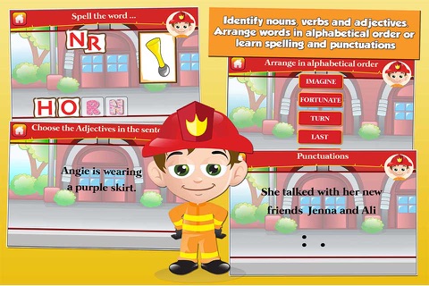 Fireman Grade 2 Kids Games screenshot 4