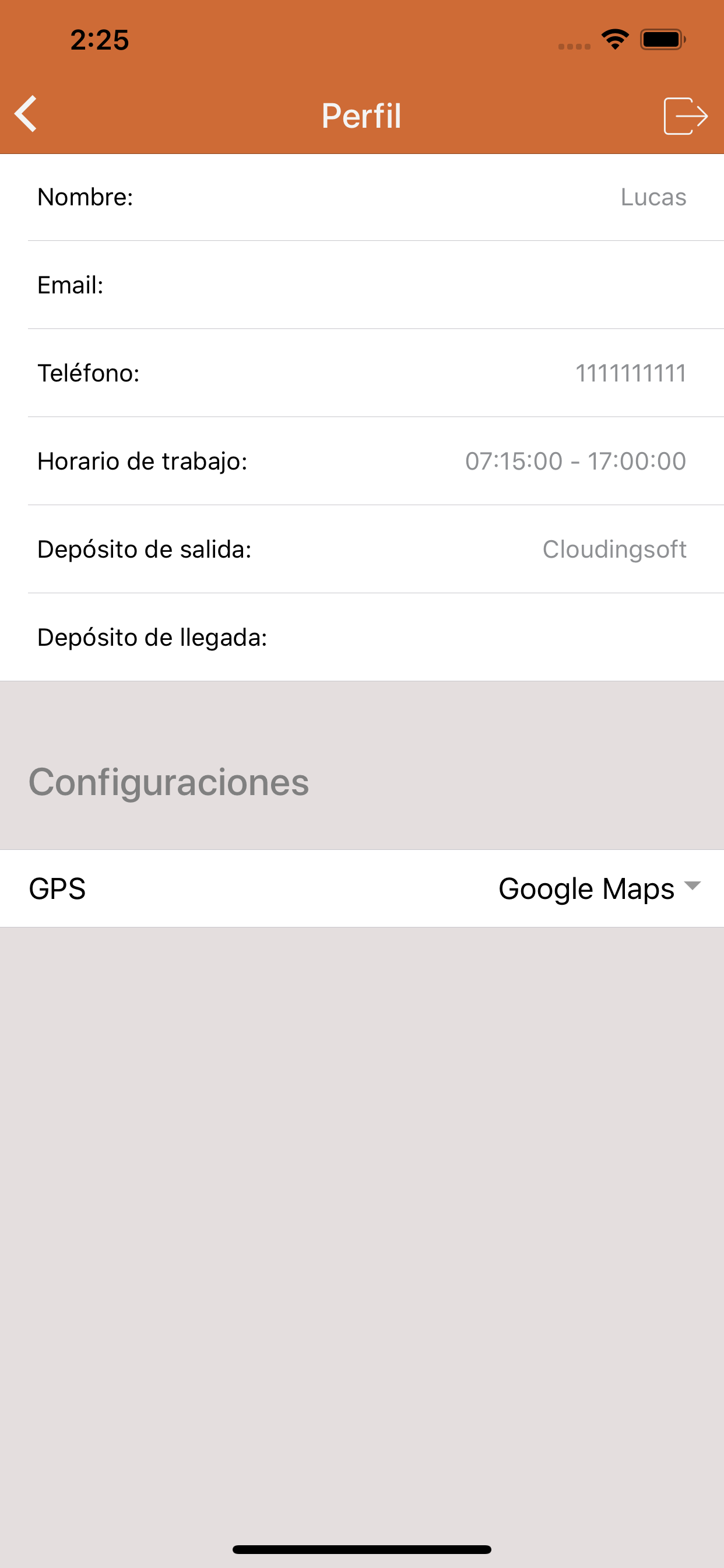 OptimoCamino screenshot 3