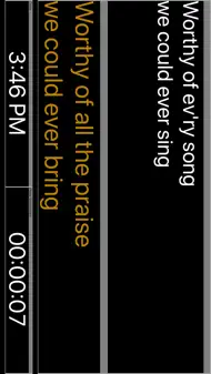 ProPresenter Stage iphone bilder 1