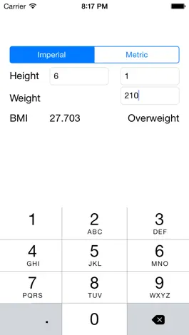 Game screenshot BMI Calc - Body Mass Index apk