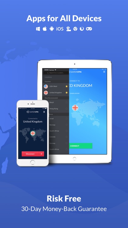 SaferVPN: Safe & fast VPN