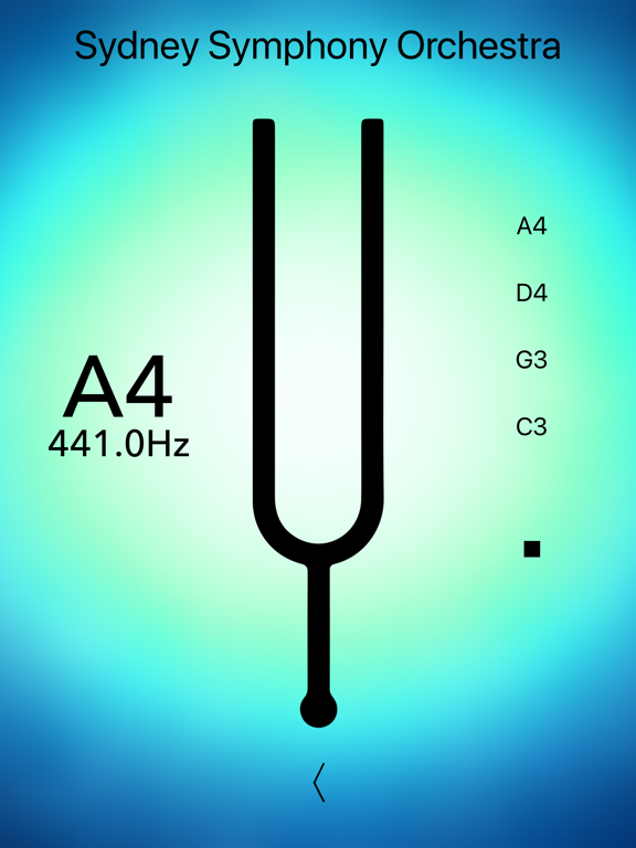 Viola Tuner Professional iPad screenshot