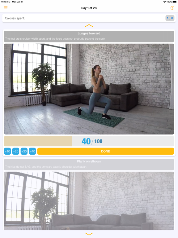 Screenshot #5 pour FitLife: Weight loss workout