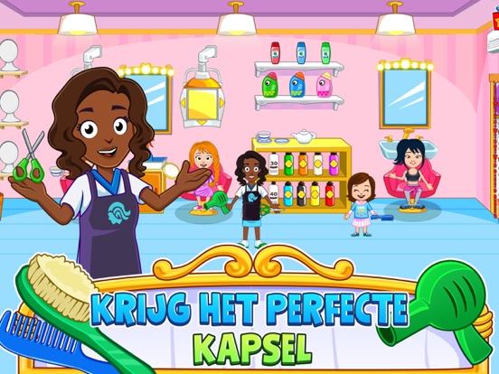 My Town : Beauty Spa Saloon iPad app afbeelding 2