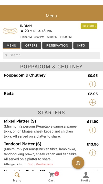 India India Restaurant