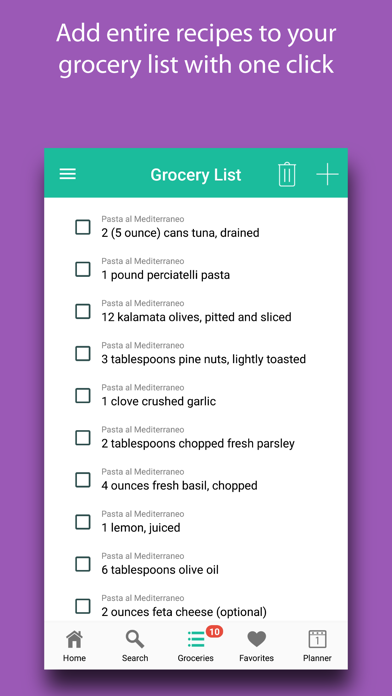 Salad Recipes & Meal Plans Screenshot