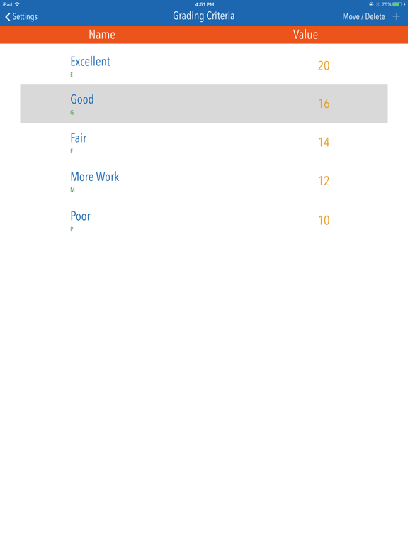 Screenshot #5 pour Grade with Ease