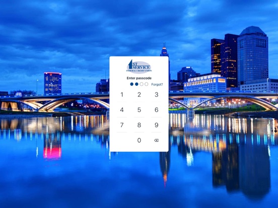 FirstCU Access iPad screenshot 2 - Finance app