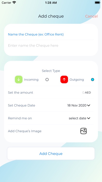 iTrack Money & Cheques Tracker screenshot-3