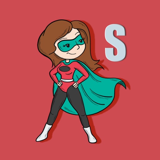 Superhero Girls Power Stickers icon