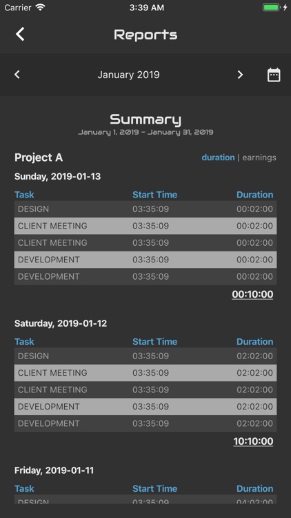 Agile Log - Time Tracker screenshot-4