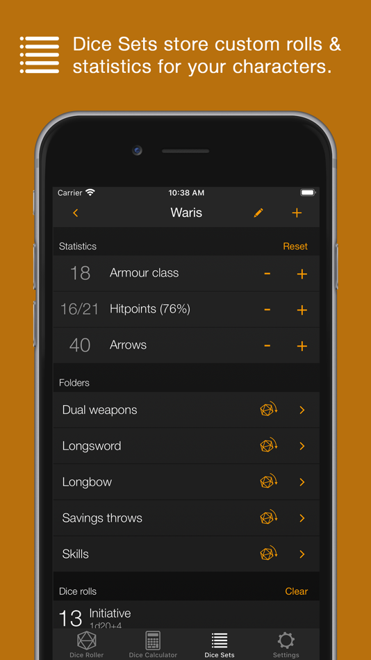 #3. Dice Ex Machina (iOS) 由: Toby Coulstock