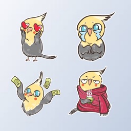 ParrotMoji - Parrot Stickers