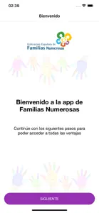 Familias Numerosas Oficial screenshot #1 for iPhone