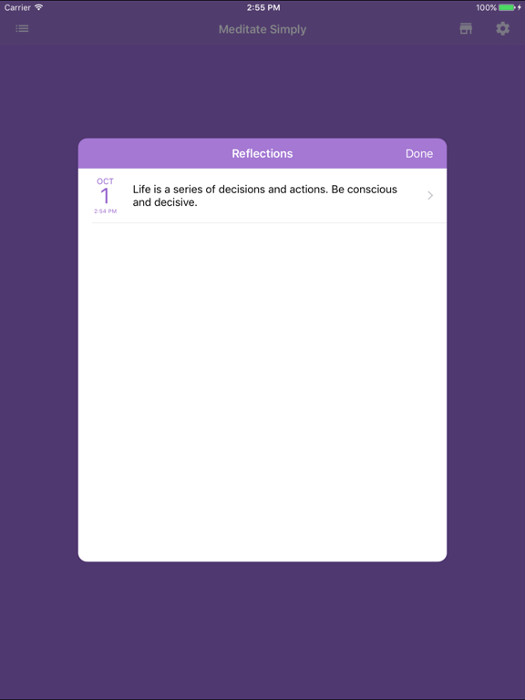 Screenshot #6 pour Meditate Simply